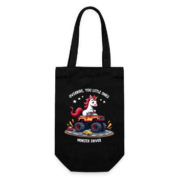 Monster Truck Licorne - Sac à bouteille - noir - Devant