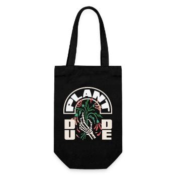 Cadeaux pour les jardins et les amoureux des plantes - Sac à bouteille - noir - Devant