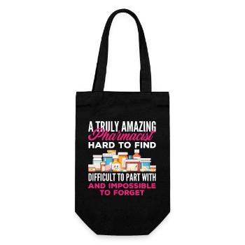 Pharmacist Pharmaceutical Technical - Gift Bag for Bottles - black - Front