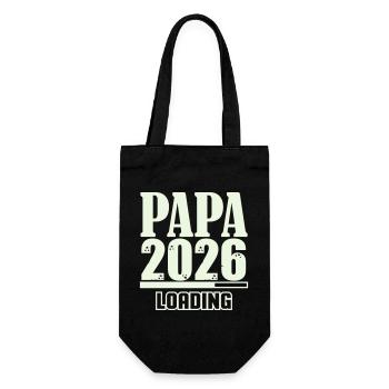 Papa 2026 Chargement - Sac à bouteille - noir - Devant