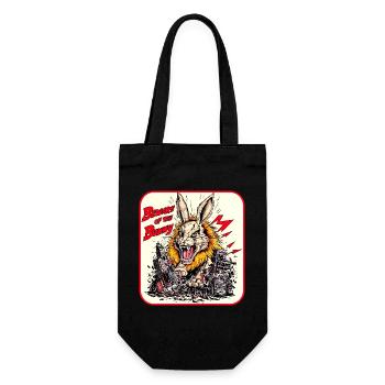 Beware Bunny City Rampage - Gift Bag for Bottles - black - Front