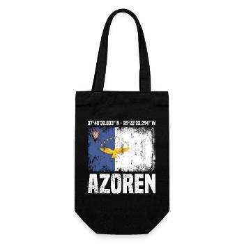 Voyage insulaire aux Açores - Sac à bouteille - noir - Devant