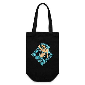 Sirène sirène sirène conte de fées - Sac à bouteille - noir - Devant