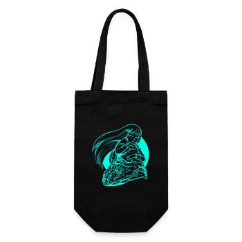 Sirène sirène sirène conte de fées - Sac à bouteille - noir - Devant