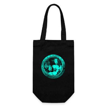 Sirène sirène sirène conte de fées - Sac à bouteille - noir - Devant