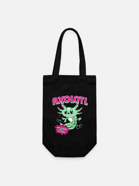 Axolotl - Sac à bouteille - noir