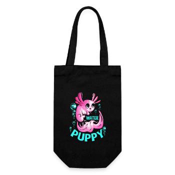 Axolotl - Sac à bouteille - noir - Devant