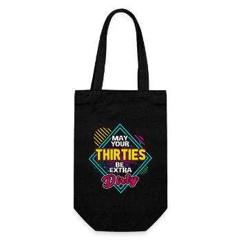 30 ans - Sac à bouteille - noir - Devant