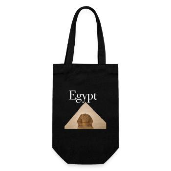 Pyramide pyramides Egypte - Sac à bouteille - noir - Devant