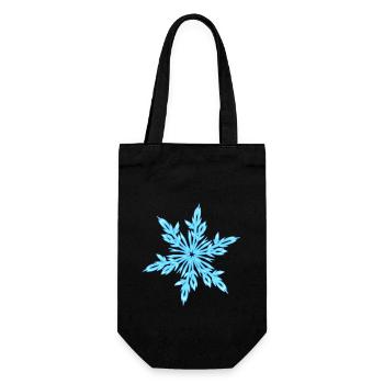 Cristal de glace - Sac à bouteille - noir - Devant
