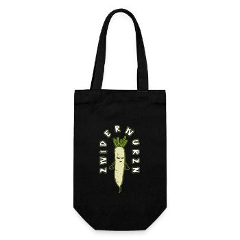 Granted vegetables - Gift Bag for Bottles - black - Front