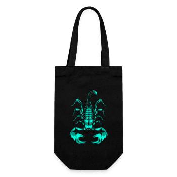 Scorpion Signe astrologique Horoscope Insekt Astrologie - Sac à bouteille - noir - Devant