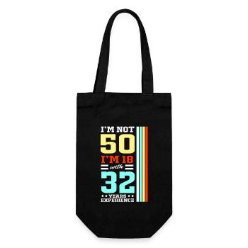 Anniversaire 50 Cadeau Né 19695 Bday - Sac à bouteille - noir - Devant