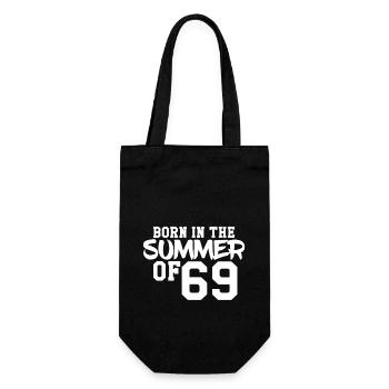 Né à l'été 69 - Sac à bouteille - noir - Devant