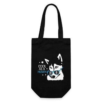 chien de traîneau - Sac à bouteille - noir - Devant