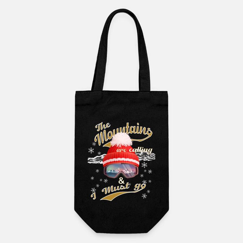 skiing - Sac à bouteille - noir
