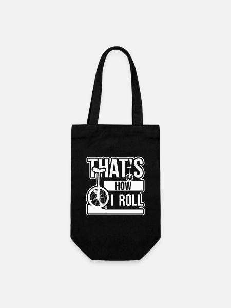 monocycle - Sac à bouteille - noir