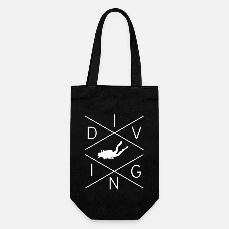 plonger - Sac à bouteille - noir