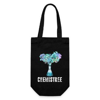 Chimiste arbre physicien chimiste professeur adjoint de laboratoire - Sac à bouteille - noir - Devant