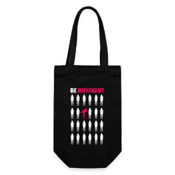 Karate Girl Kampfkunst Kampfsport Mädchen Geschenk - Geschenkbeutel für Flaschen - Schwarz - Vorne