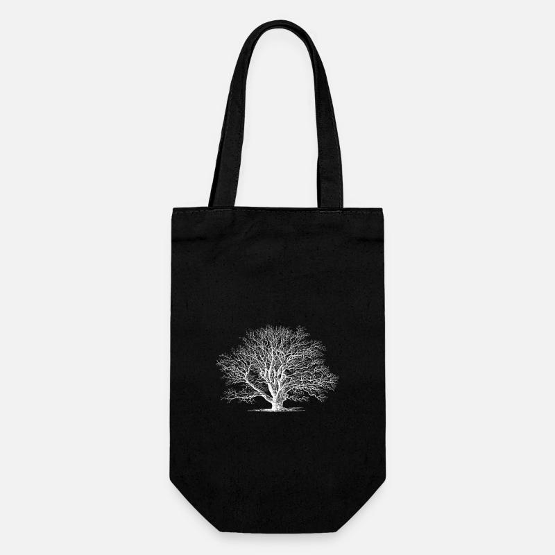 Arbre arbre - Sac à bouteille - noir