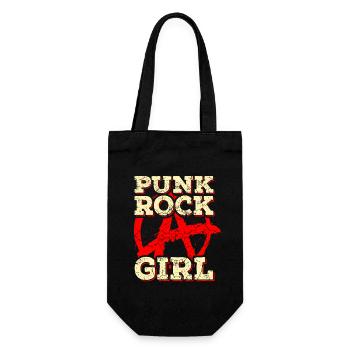 Punk rock music punk rocker punks punk gift - Gift Bag for Bottles - black - Front