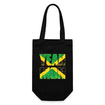 Jamaïque drapeau caraïbes vacances rasta reggae jamaïque - Sac à bouteille - noir - Devant