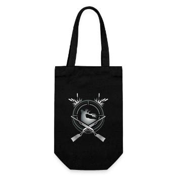 Chasseur de cerfs - Sac à bouteille - noir - Devant