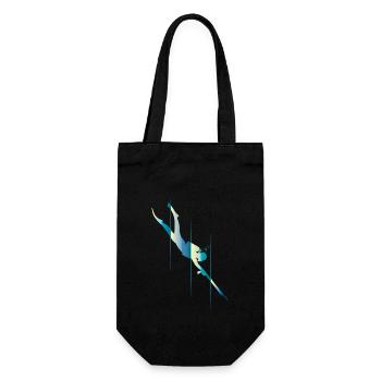 Spearfishing - Gift Bag for Bottles - black - Front