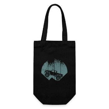 Monster truck - Gift Bag for Bottles - black - Front