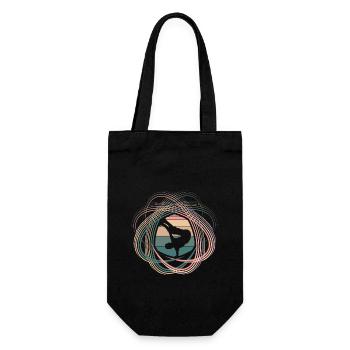 Breakdance - Gift Bag for Bottles - black - Front