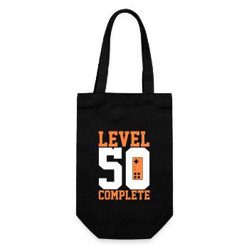50e anniversaire homme - Sac à bouteille - noir - Devant