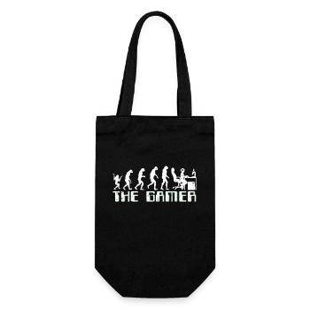 Lustige Gamer Geschenke - Gamer - Geschenkbeutel für Flaschen - Schwarz - Vorne