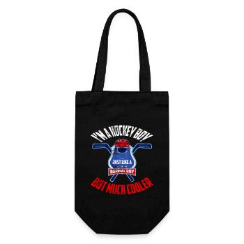 Hockey Garçon Joueur De Hockey Sur Glace Garçon Fils Hiver - Sac à bouteille - noir - Devant