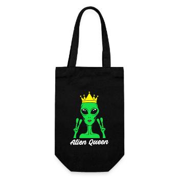 Alien Königin - Geschenkbeutel für Flaschen - Schwarz - Vorne