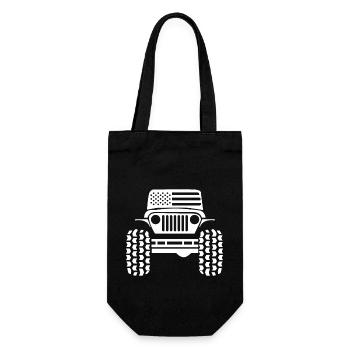 4x4 américain cadeau - Sac à bouteille - noir - Devant