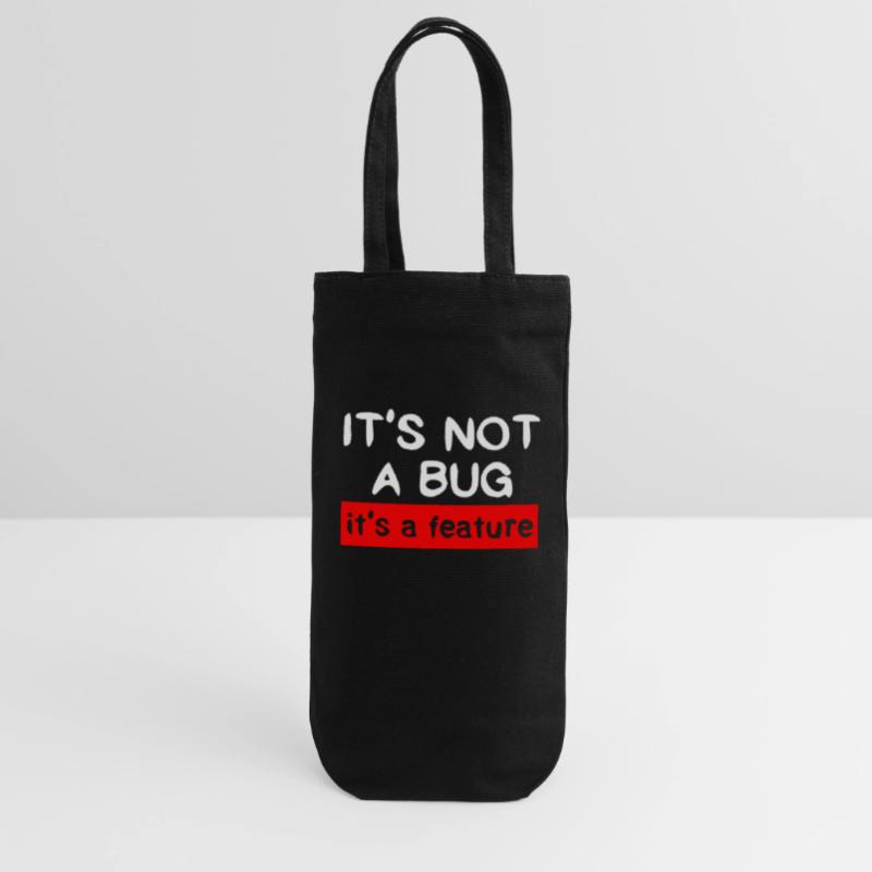 Programmierer - Coder - Hacker - IT Geschenkbeutel für Flaschen