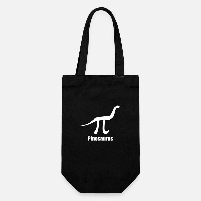 Math Maths Joke Math Teacher Pinosaurus - Gift Bag for Bottles - black