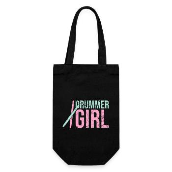 Batterie de fille batteur - Sac à bouteille - noir - Devant