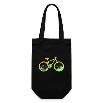 Mountain bike - Gift Bag for Bottles - black - Front