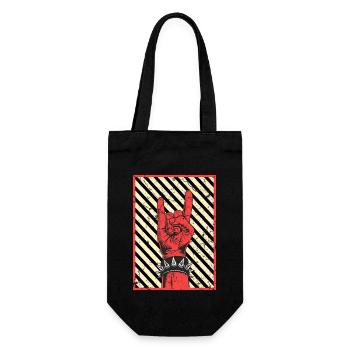 Vintage Punk Rock Punks Punk - Gift Bag for Bottles - black - Front