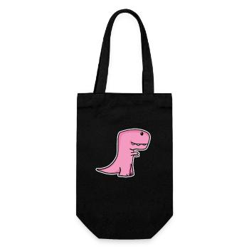 Des dinosaures pour les enfants - Sac à bouteille - noir - Devant