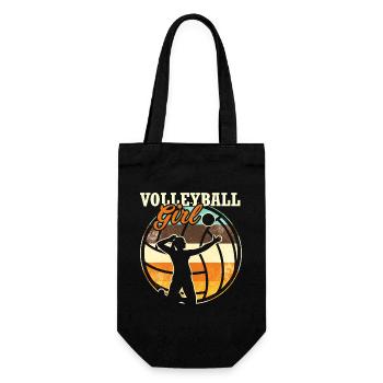 Volleyball filles - Sac à bouteille - noir - Devant