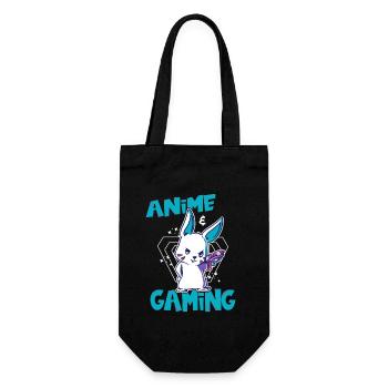 Conception d’anime et de jeu cool pour les joueurs - Sac à bouteille - noir - Devant