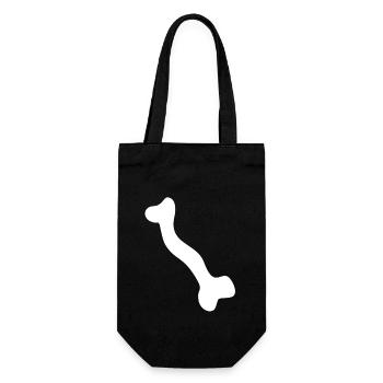 Os squelette - Sac à bouteille - noir - Devant