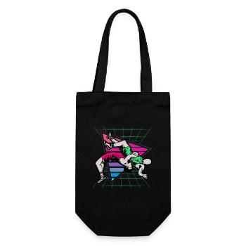 Lutte, Lutteur, 2021, - Sac à bouteille - noir - Devant