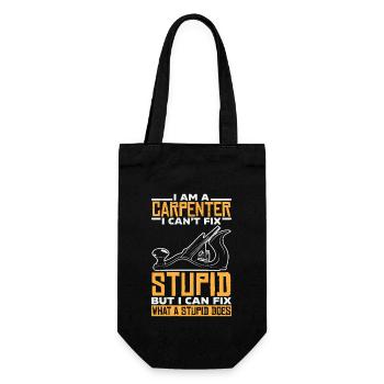 Menuisiers - Sac à bouteille - noir - Devant