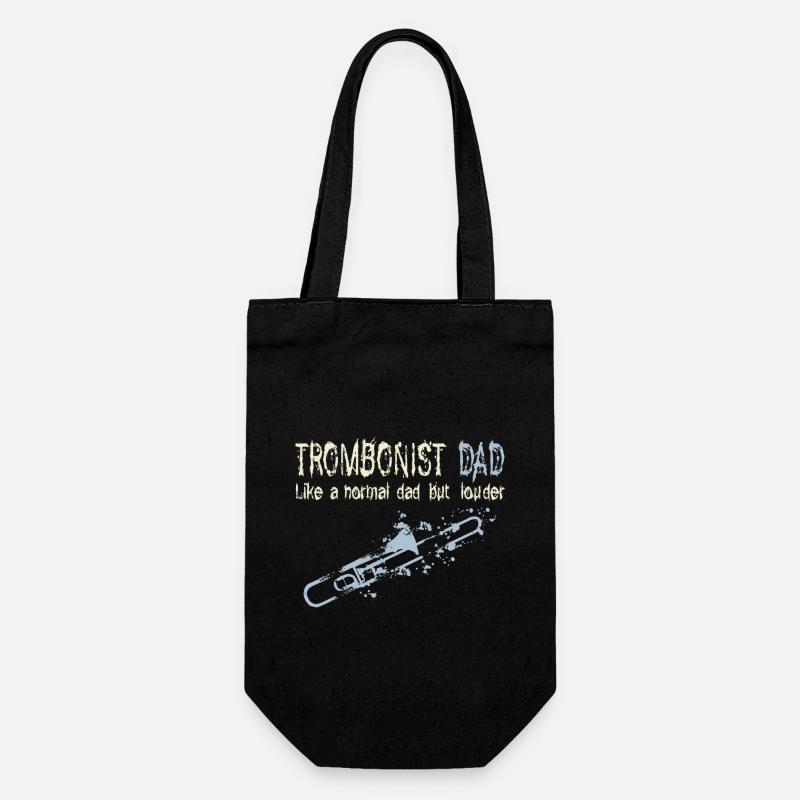 Trombone Dad - Gift Bag for Bottles - black