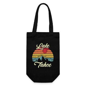 Lac Tahoe - Sac à bouteille - noir - Devant