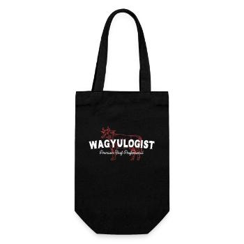 Wagyulogist Wagyu Beef GrillMaster Japan Steak - Gift Bag for Bottles - black - Front
